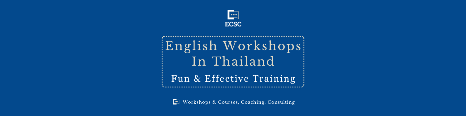 Business English Workshops in Thailand