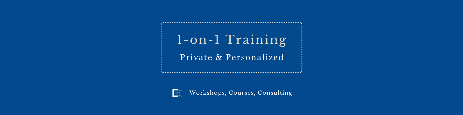 3Website Blog 1 on 1 Training
