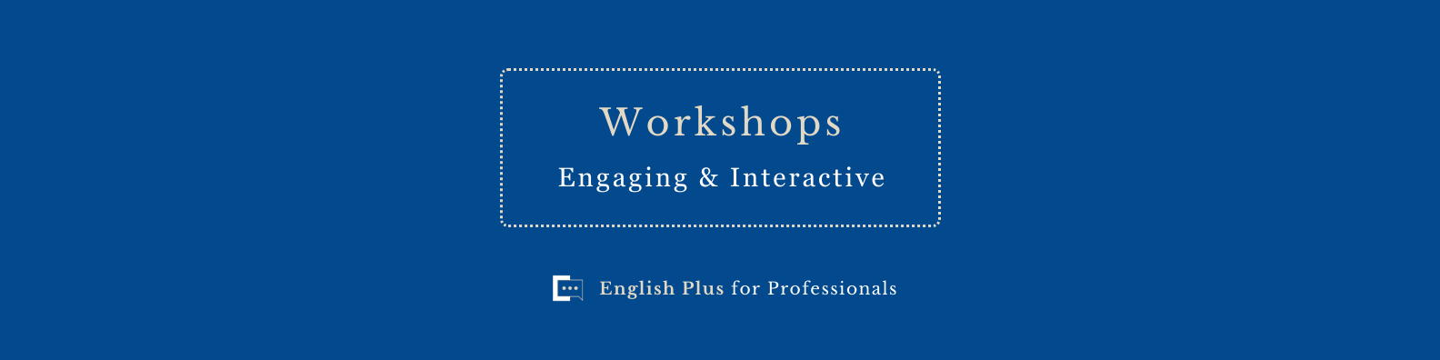 Website Blog Workshops
