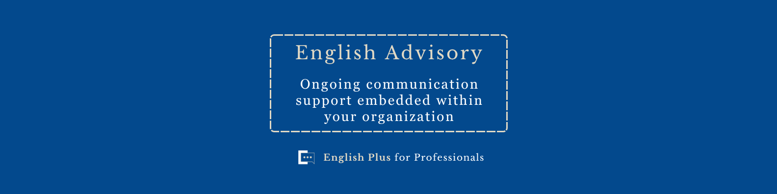 Website Blog English Advisory