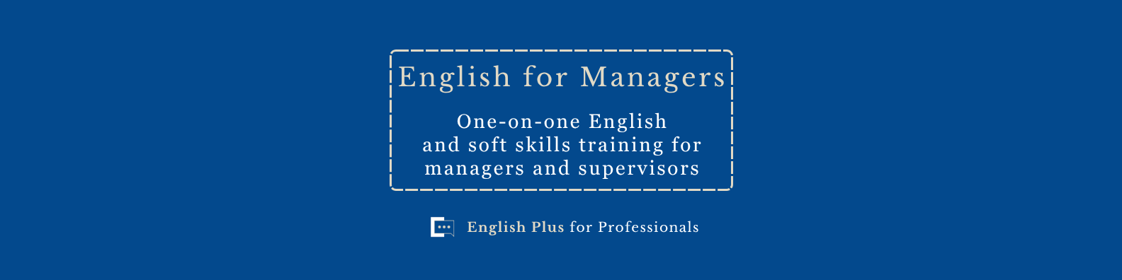 Website Blog English for Managers